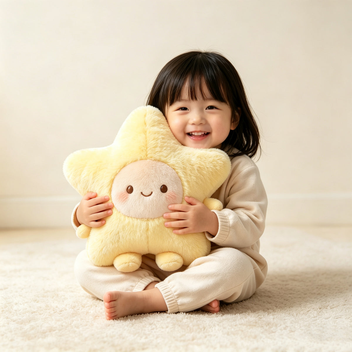 ⭐Zunessa Soft Yellow Star Plush