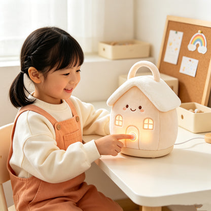 🏠 Rainbow Nightlight Buddy Plush
