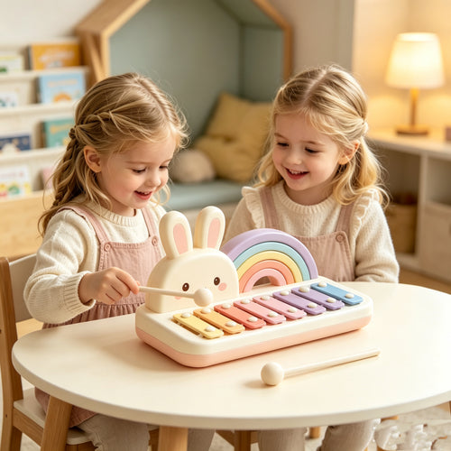 🎵Bunny Rainbow Xylophone for Toddlers