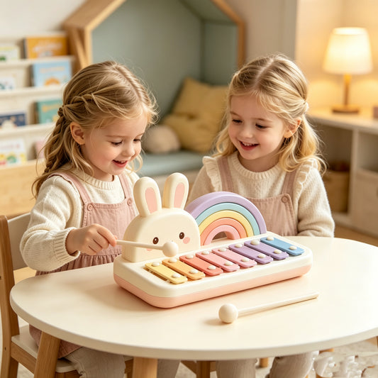 🎵Bunny Rainbow Xylophone for Toddlers