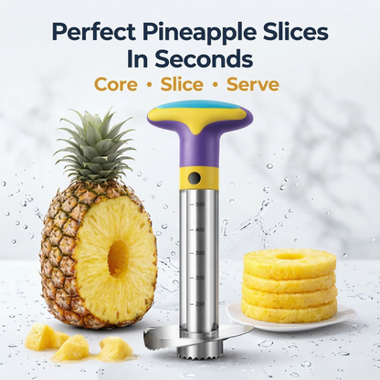 🍍𝑺𝒕𝒂𝒊𝒏𝒍𝒆𝒔𝒔 𝑺𝒕𝒆𝒆𝒍 𝑷𝒊𝒏𝒆𝒂𝒑𝒑𝒍𝒆 𝑪𝒐𝒓𝒆𝒓 & 𝑺𝒍𝒊𝒄𝒆𝒓 – 𝑬𝒂𝒔𝒚 𝑻𝒘𝒊𝒔𝒕 𝑭𝒓𝒖𝒊𝒕 𝑪𝒖𝒕𝒕𝒆𝒓 𝒘𝒊𝒕𝒉 𝑬𝒓𝒈𝒐𝒏𝒐𝒎𝒊𝒄 𝑯𝒂𝒏𝒅𝒍𝒆