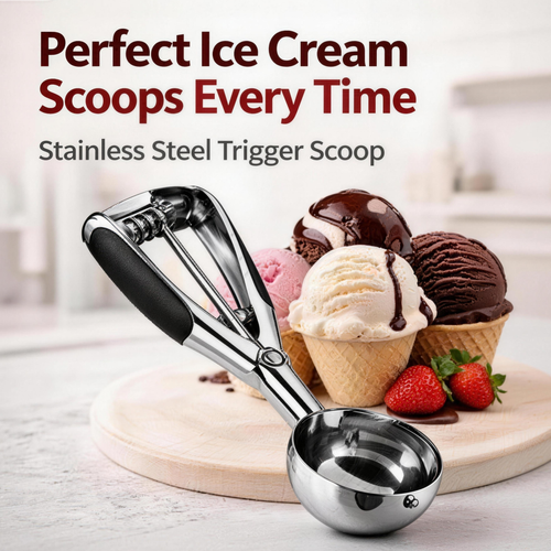 🍨🍦𝑺𝒕𝒂𝒊𝒏𝒍𝒆𝒔𝒔 𝑺𝒕𝒆𝒆𝒍 𝑰𝒄𝒆 𝑪𝒓𝒆𝒂𝒎 𝑺𝒄𝒐𝒐𝒑 𝒘𝒊𝒕𝒉 𝑬𝒂𝒔𝒚 𝑻𝒓𝒊𝒈𝒈𝒆𝒓 𝑹𝒆𝒍𝒆𝒂𝒔𝒆 – 𝑯𝒆𝒂𝒗𝒚 𝑫𝒖𝒕𝒚 𝑬𝒓𝒈𝒐𝒏𝒐𝒎𝒊𝒄 𝑺𝒄𝒐𝒐𝒑𝒆𝒓 𝒇𝒐𝒓 𝑷𝒆𝒓𝒇𝒆𝒄𝒕 𝑰𝒄𝒆 𝑪𝒓𝒆𝒂𝒎 𝑩𝒂𝒍𝒍𝒔